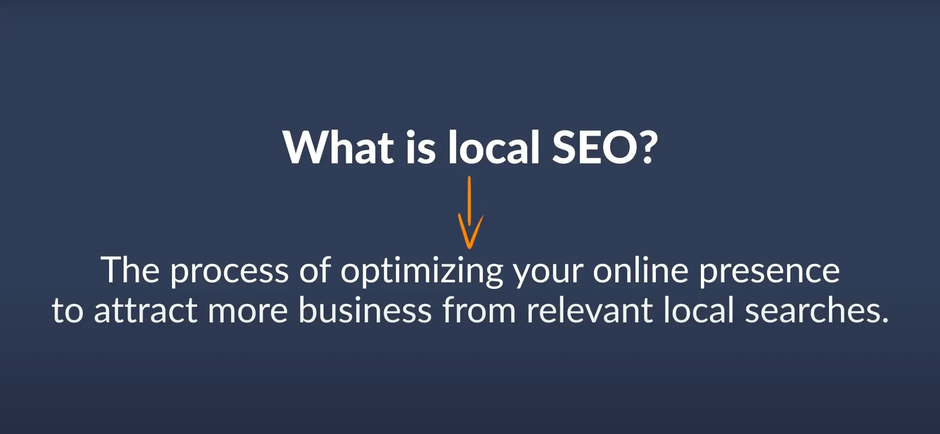 What Is Local SEO?